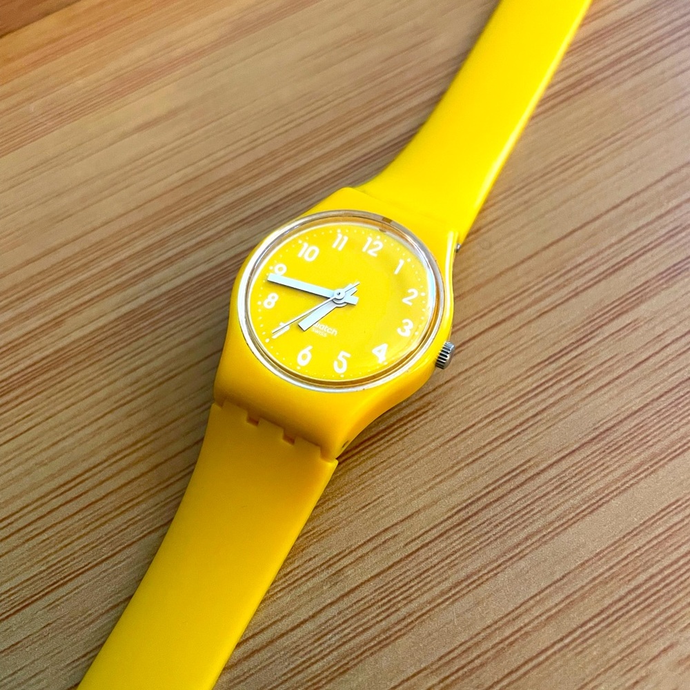 Swatch double wrap watch